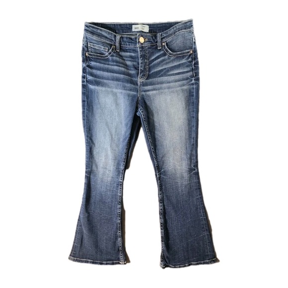 Buckle Denim - BKE Womens Gabby high-rise, Curvy-fit flare jeans 27 x 31.5